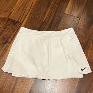 White Slim Fit Nike Skirt.